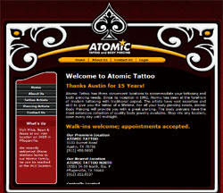 Atomic Tattoo after